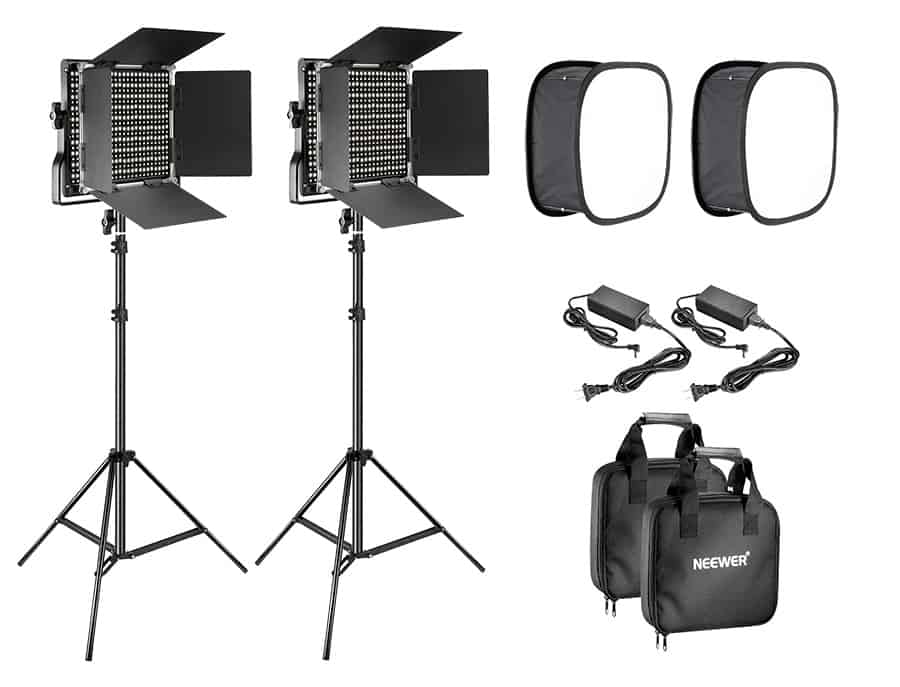 Best LED Light For Video Production Neewer BiColor 660 LED Video