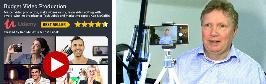 Online course Budget Video Production is available on Udemy.com
