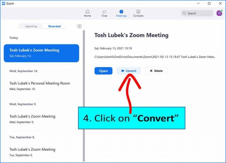 zoom recording to mp4 converter online